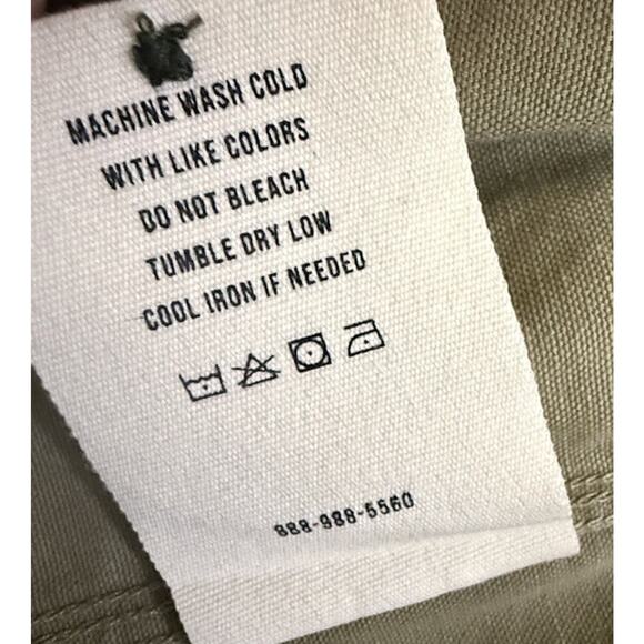 BUCK MASON Men’s Olive Marsh Fern High Desert Canvas Work Button Jacket Small - Picture 13 of 16